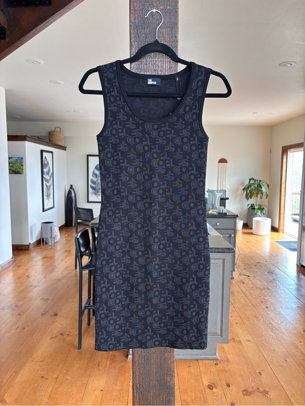 THE KOOPLES French Luxury “Robe Jacquard Logo All Over” Bodycon Dress NWT - Picture 12 of 16